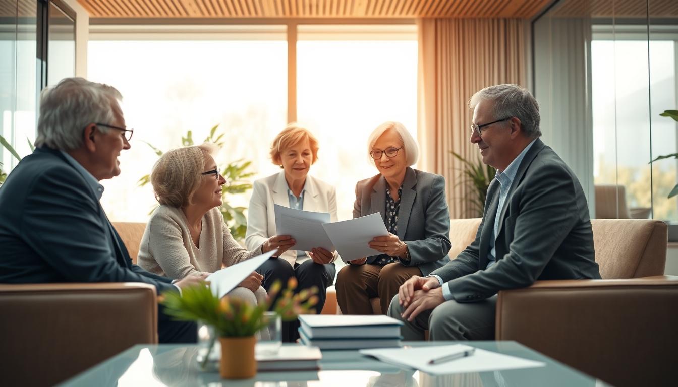 Support through the process